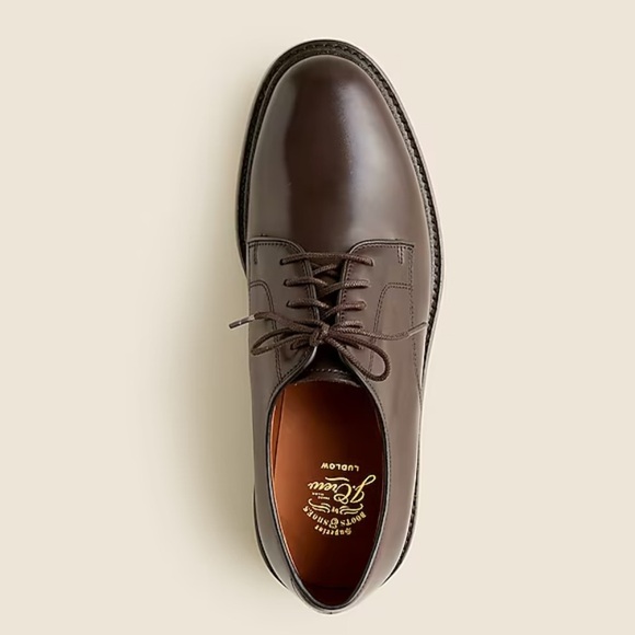 Nwob j crew Ludlow derbys dark brown